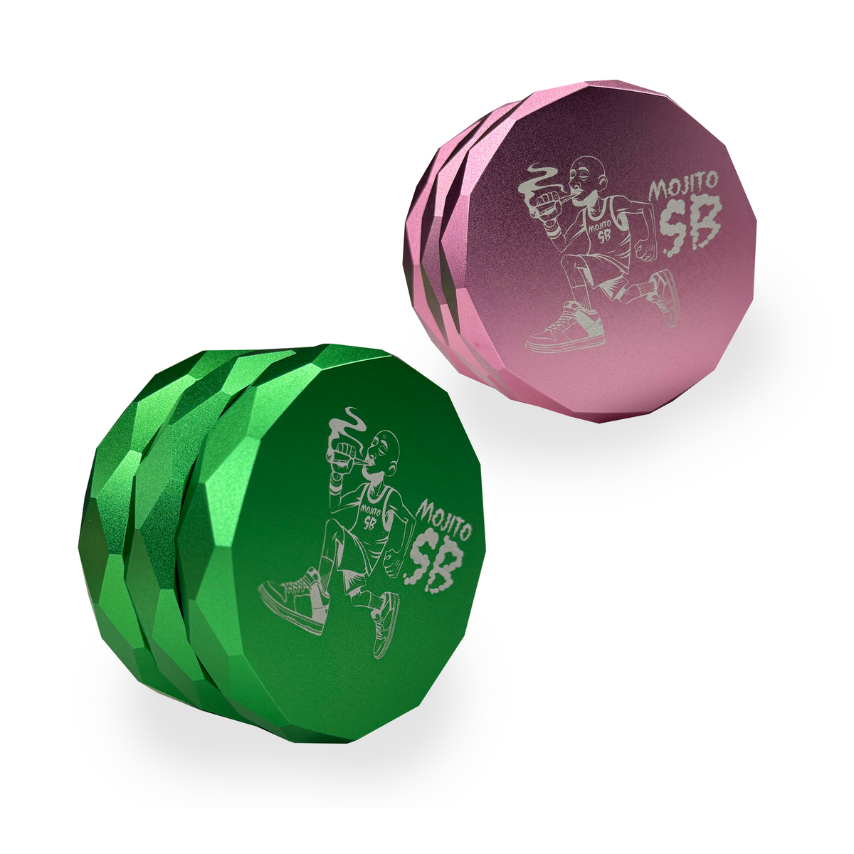 MojitoSB x NV | Pyramid Grinder - 4-teilig - Ø63mm