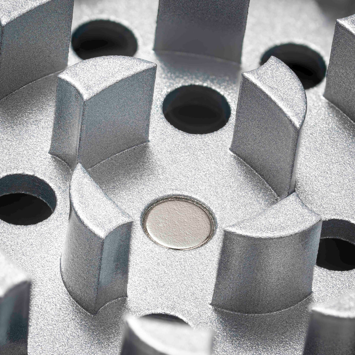 Keramik Grinder V.4 mit Magnetverschluss - 4-teilig - Ø63mm