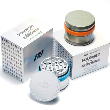 Keramik Grinder V.4 mit Magnetverschluss - 4-teilig - Ø63mm