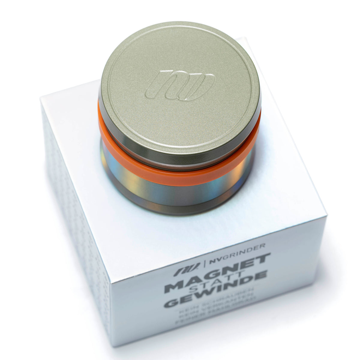 Keramik Grinder V.4 mit Magnetverschluss - 4-teilig - Ø63mm