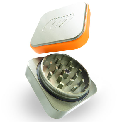 Keramik Grinder "Quadratisch" V.2 - 2-teilig - Ø55mm