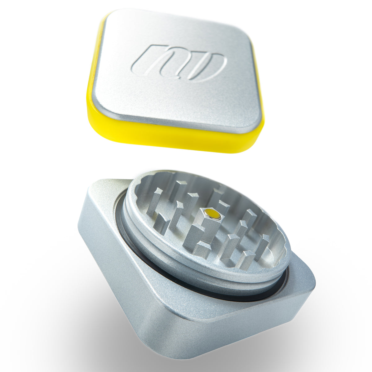 Keramik Grinder "Quadratisch" V.2 - 2-teilig - Ø55mm