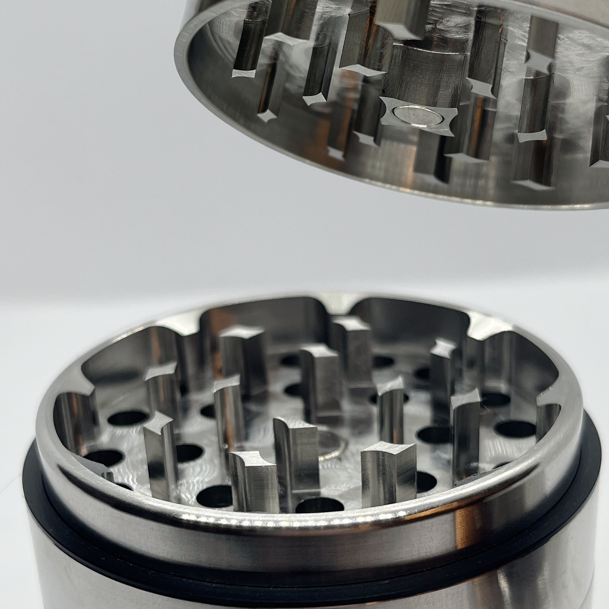 Edelstahl Grinder V.2 - 4-teilig - Ø63mm